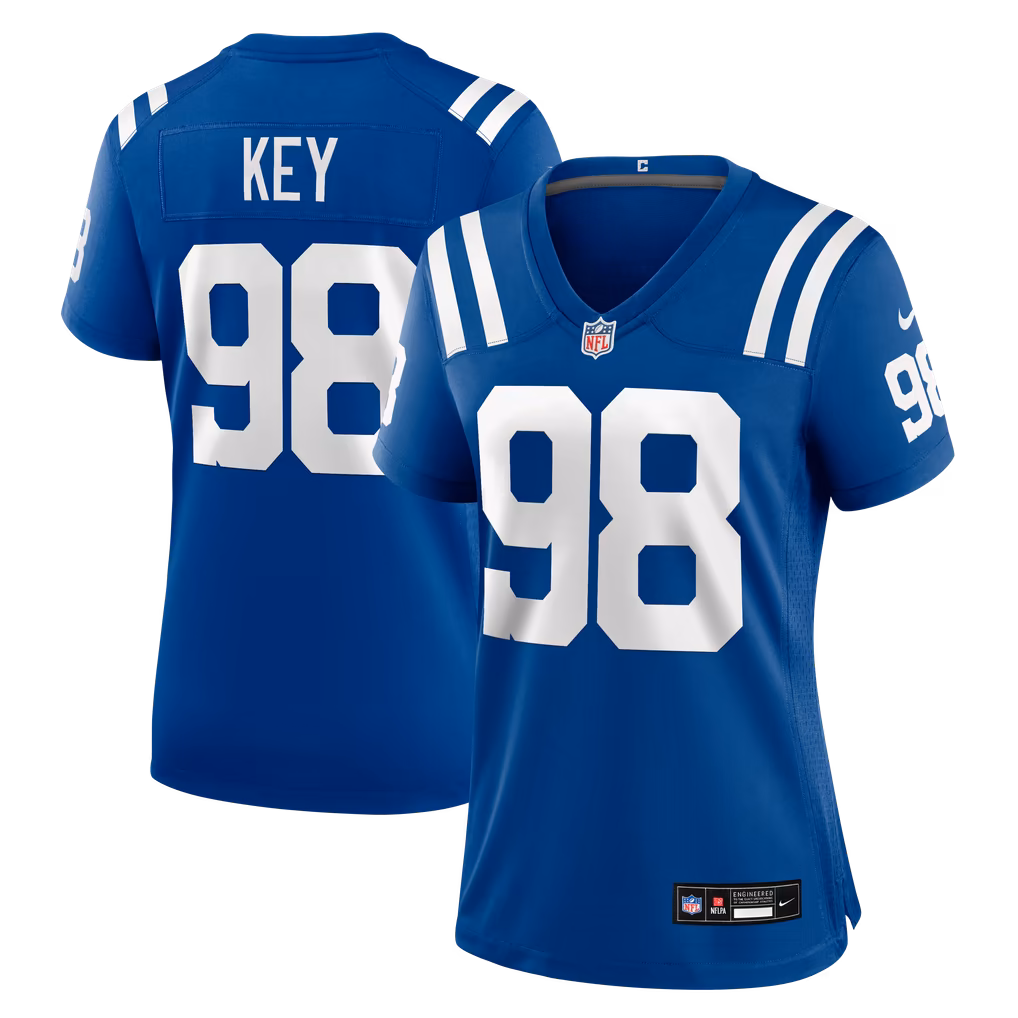 Women's Indianapolis Colts Arden Key Nike Royal Team Game Jersey - Ujersey