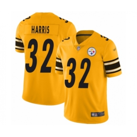 Youth Pittsburgh Steelers #32 Franco Harris Limited Gold Inverted Legend Football Jersey - Ujersey