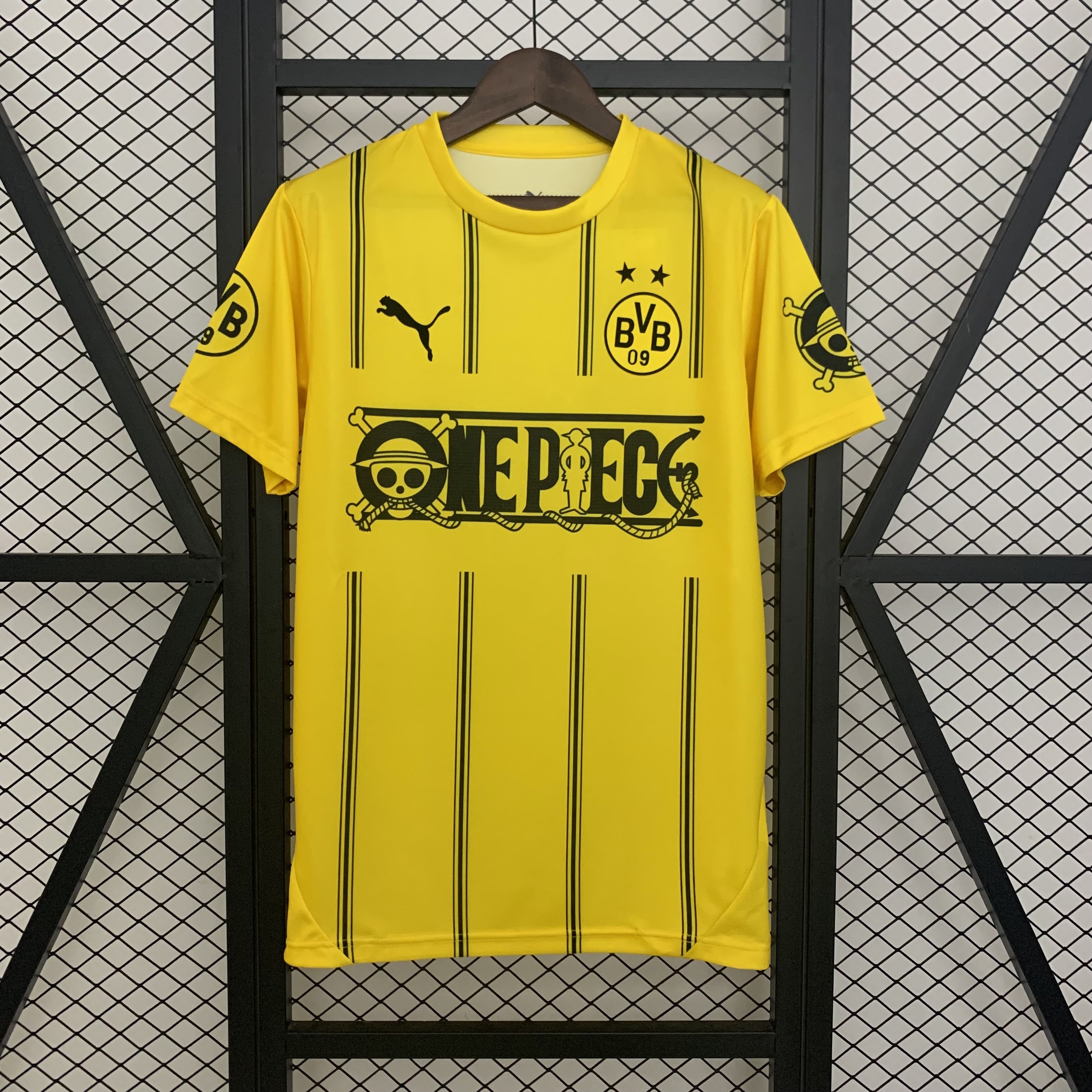 Borussia Dortmund x One Piece Special Edition Jersey Custom Shirt 2025/26 - ujerseystore
