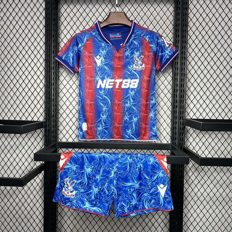 Crystal Palace Football Jersey Kids Kit Jersey+Shorts 2024/25 - U-jersey