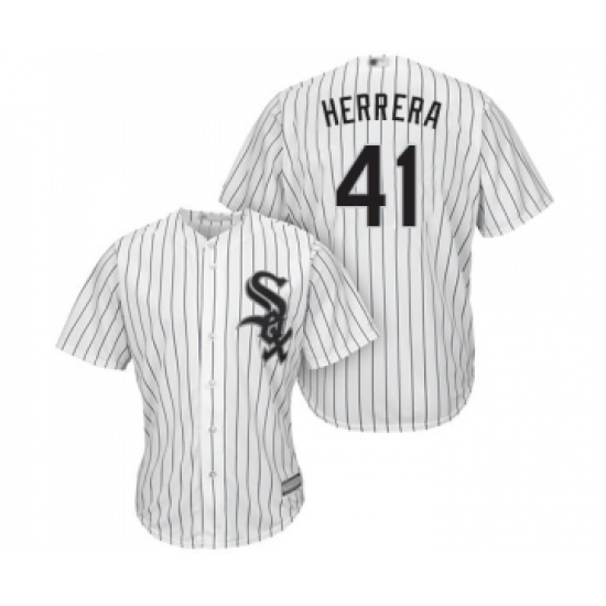 Youth Chicago White Sox #41 Kelvin Herrera Replica White Home Cool Base Baseball Jersey - Ujersey
