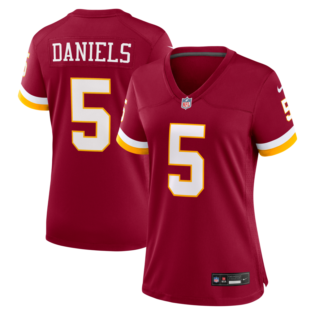 Women's Washington Commanders Jayden Daniels Nike Burgundy Game Jersey - U-jersey