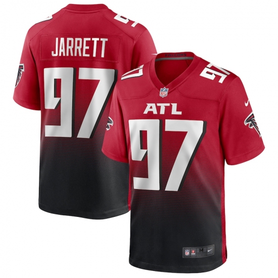 Men's Atlanta Falcons #97 Grady Jarrett Nike Red 2nd Alternate Game Jersey - Ujersey