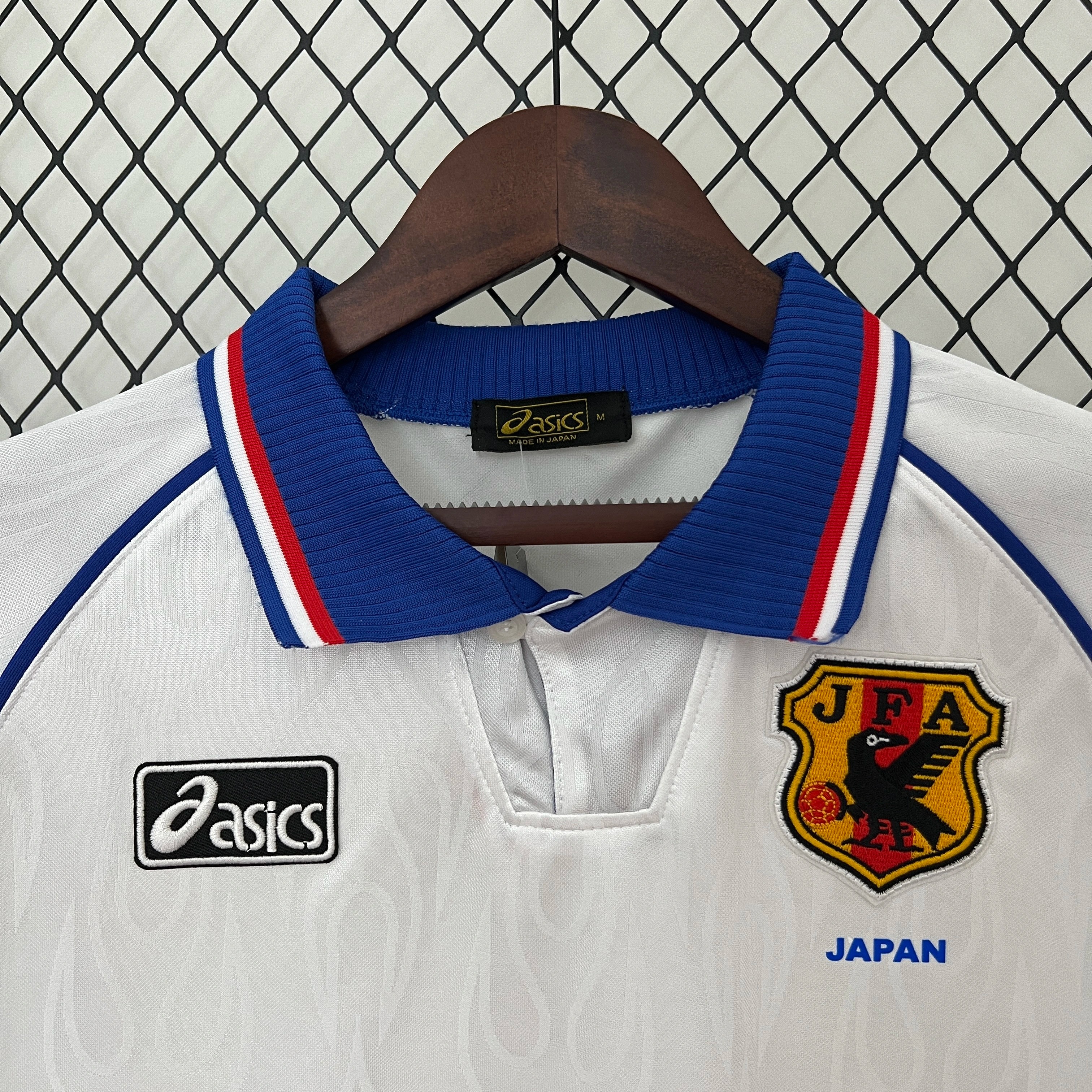 Japan Retro Soccer Jersey Away Custom Shirt 1998 - ujerseystore