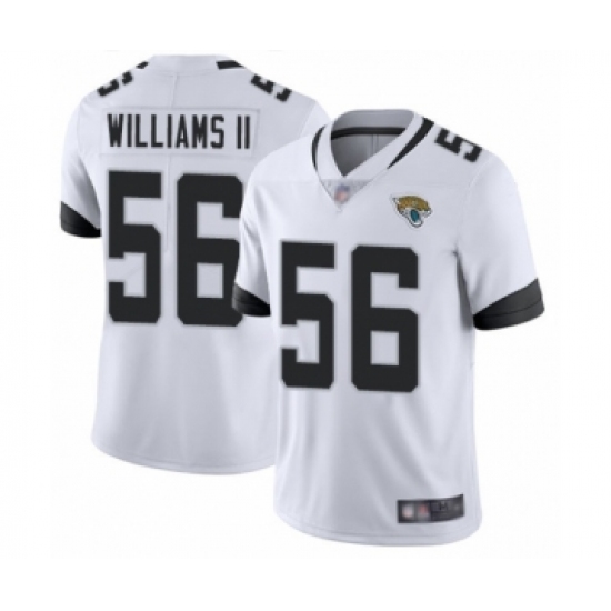 Men's Jacksonville Jaguars #56 Quincy Williams II White Vapor Untouchable Limited Player Football Jersey - Ujersey