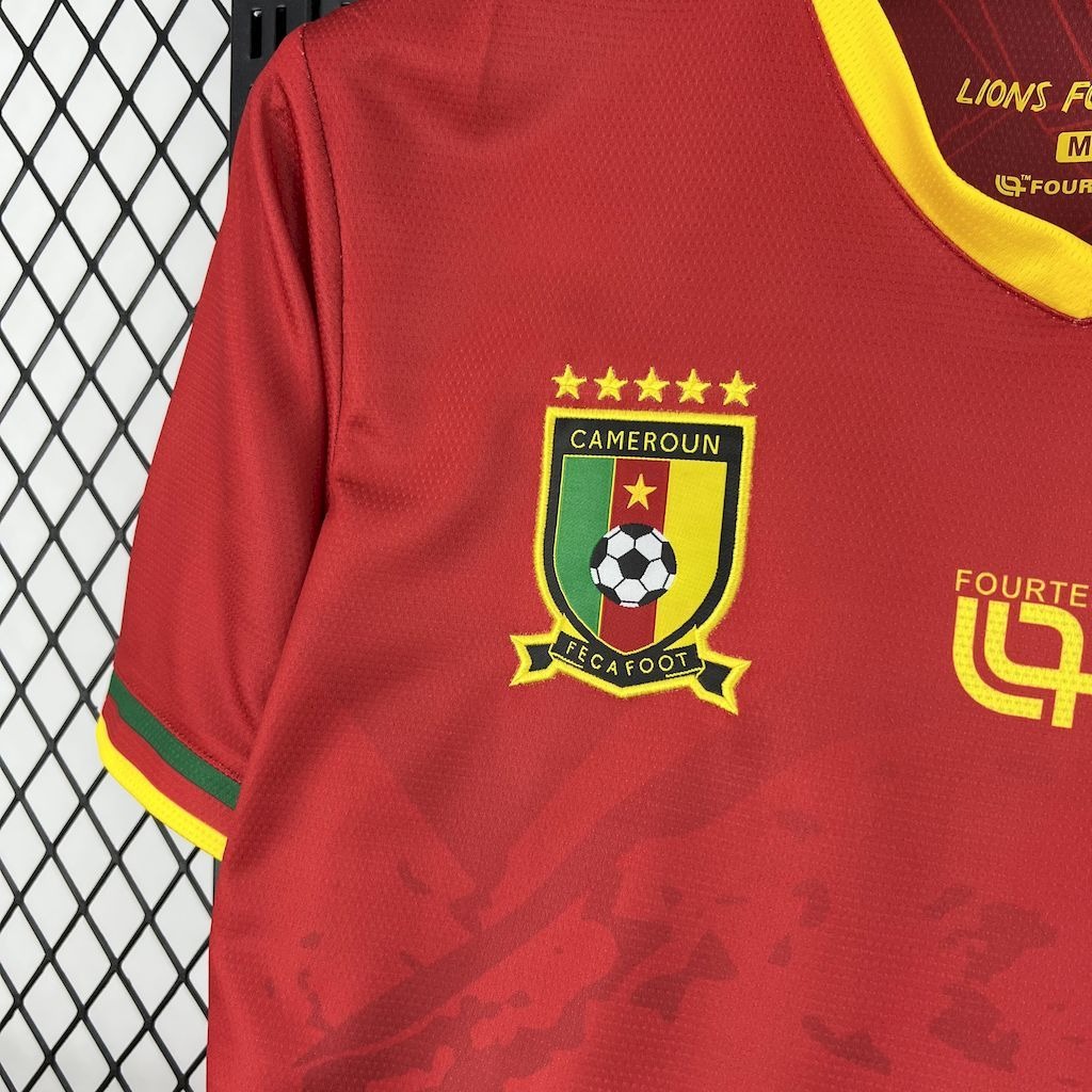 Cameroon Soccer Jersey Away Custom Shirt 2025 - U-jersey