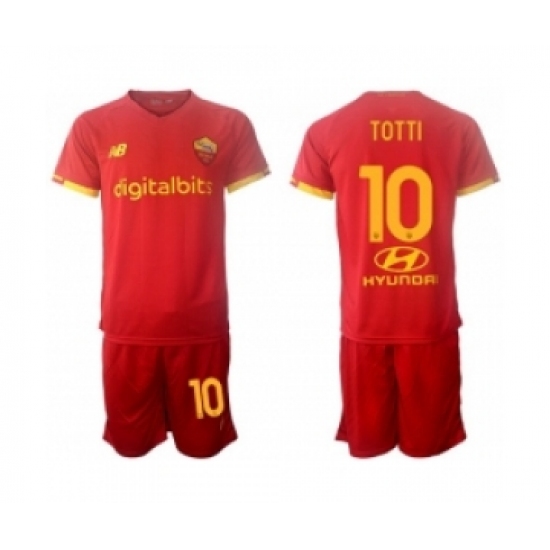 Men Roma Soccer #10 Jerseys
