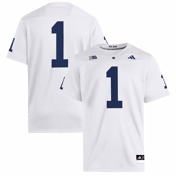 Men's adidas White Penn State Nittany Lions Away Premier Jersey