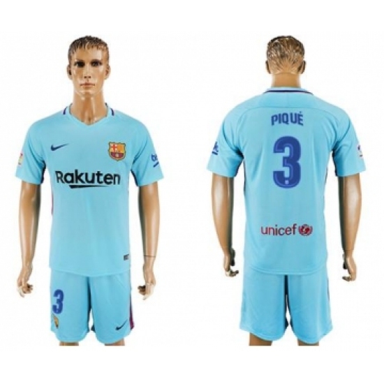 Barcelona #2 Douglas Away Soccer Club Jersey