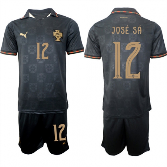 Men's Portugal Bland Or Custom National Team FIFA x World Cup 2026 Home Red On Eusebio special edition Jersey - Ujersey