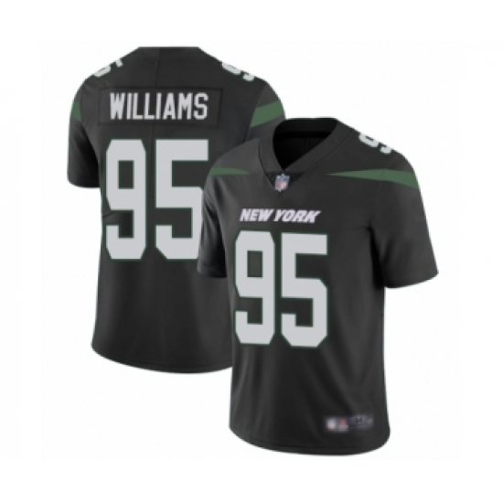 Youth New York Jets #95 Quinnen Williams Limited Navy Blue Alternate Football Jersey - Ujersey
