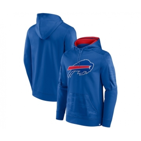 Men's Buffalo Bills Royal On The Ball Pullover Hoodie - Ujersey