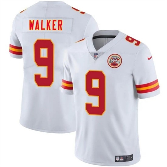 Men’s Kansas City Chiefs #9 Kenneth Walker III White 2026 Vapor Untouchable Limited Stitched Football Jersey - Ujersey