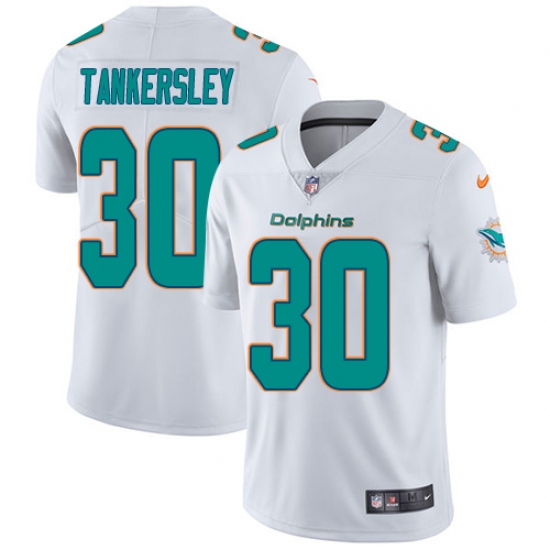 Youth Nike Miami Dolphins #30 Cordrea Tankersley Elite White NFL Jersey - Ujersey