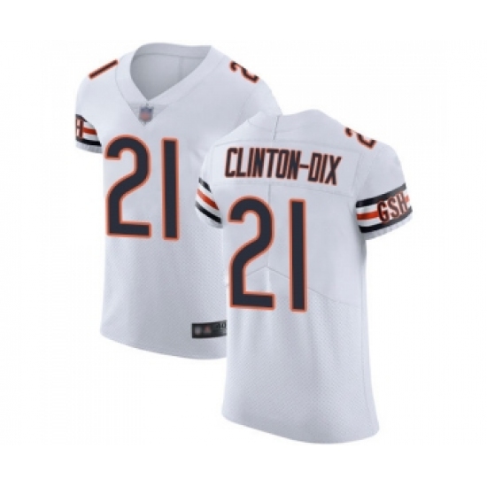 Men's Chicago Bears #21 Ha Clinton-Dix White Vapor Untouchable Elite Player Football Jersey - Ujersey