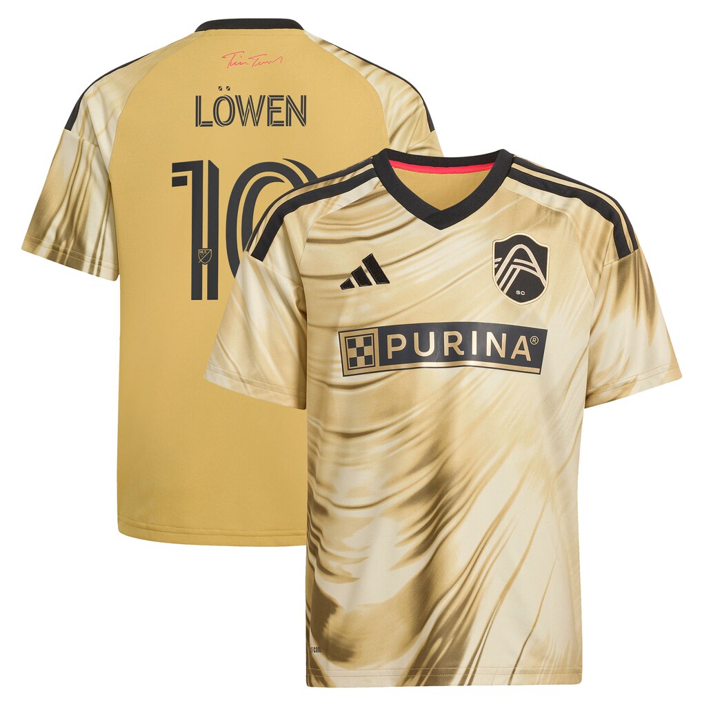 Youth St. Louis CITY SC Eduard Löwen adidas Yellow 2026 The Tina Turner Kit Replica Jersey - Ujersey