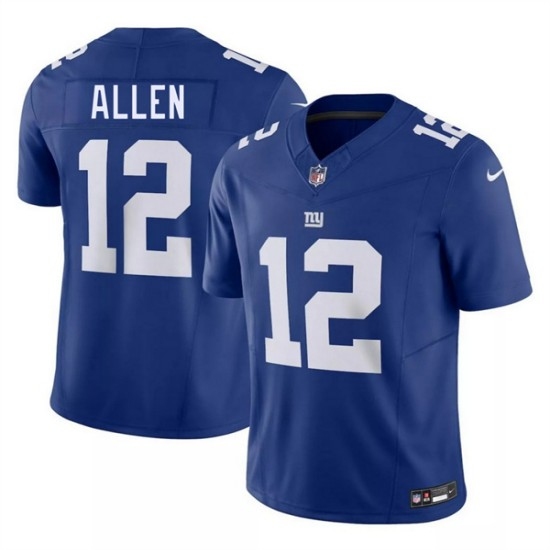 Men's New York Giants #12 Brandon Allen Blue 2026 F.U.S.E. Vapor Untouchable Limited Football Stitched Jersey - Ujersey
