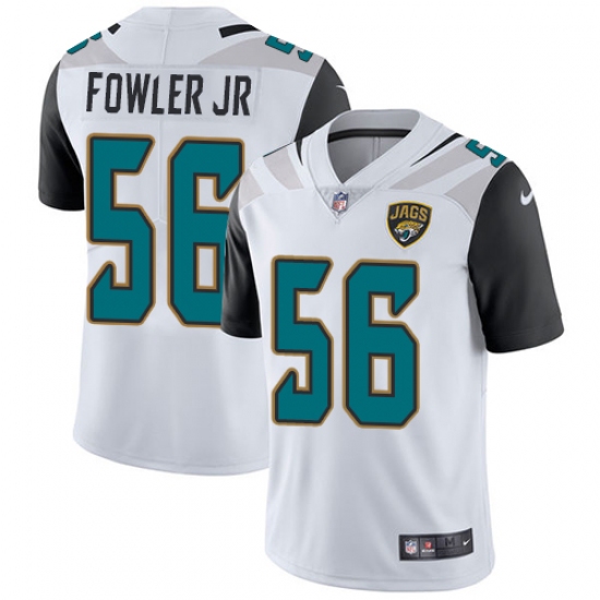 Men's Nike Jacksonville Jaguars #56 Dante Fowler Jr White Vapor Untouchable Limited Player NFL Jersey - Ujersey
