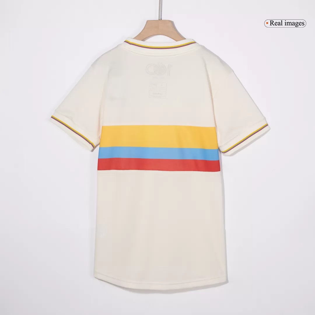 Colombia Soccer Jersey Women's Custom Shirt 2024 - 100th Anniversary - ujerseystore
