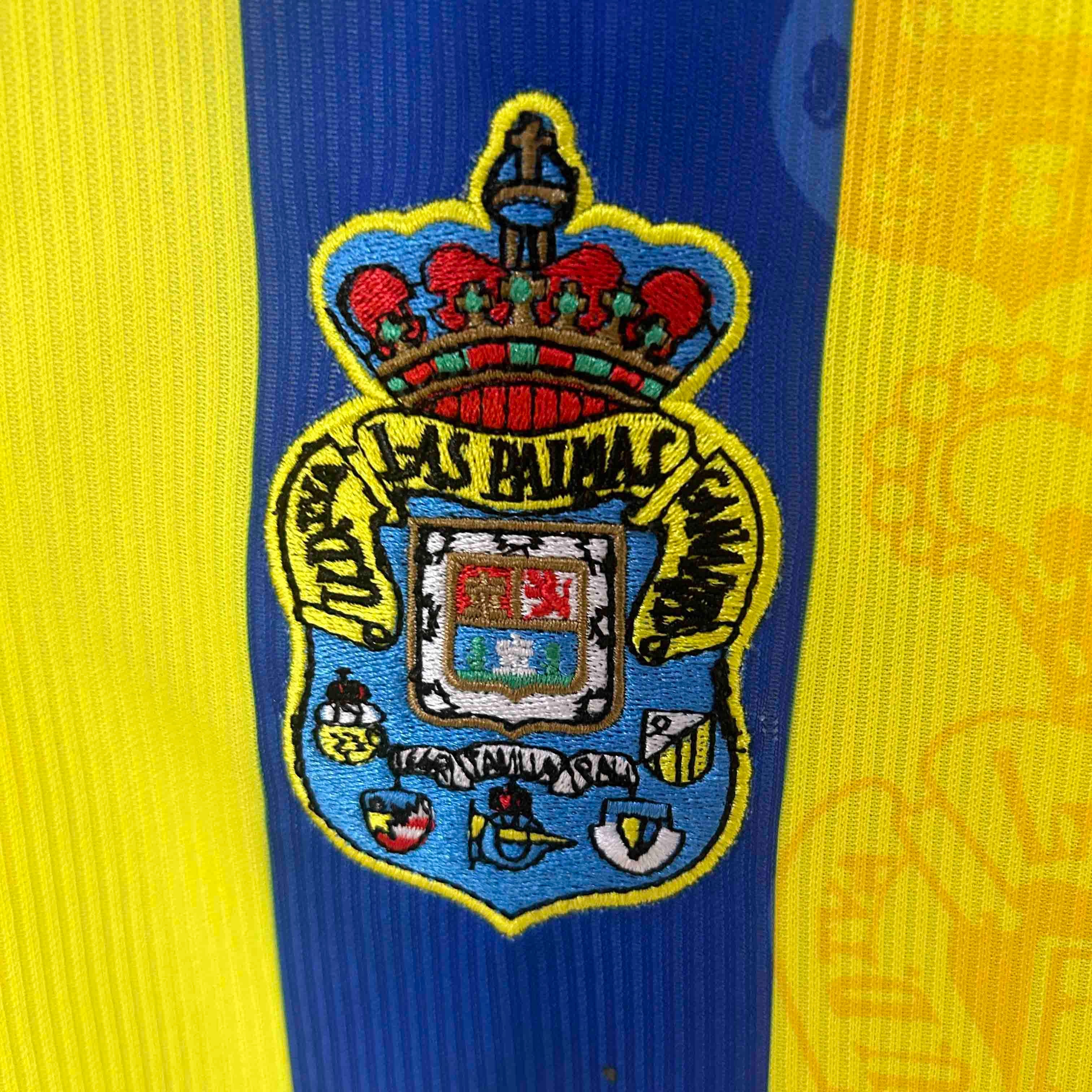 UD Las Palmas Retro Soccer Jersey Away Custom Shirt 1997/98 - ujerseystore