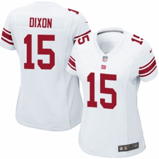 Women's Nike New York Giants #15 Riley Dixon Game White NFL Jersey - Ujersey