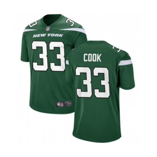 Men's Nike New York Jets #33 Dalvin Cook Green Stitched Vapor Untouchable Limited Jersey - Ujersey