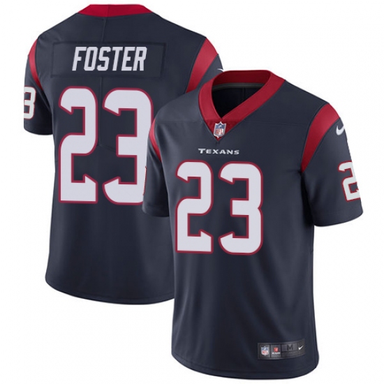 Youth Nike Houston Texans #23 Arian Foster Elite Navy Blue Team Color NFL Jersey - Ujersey