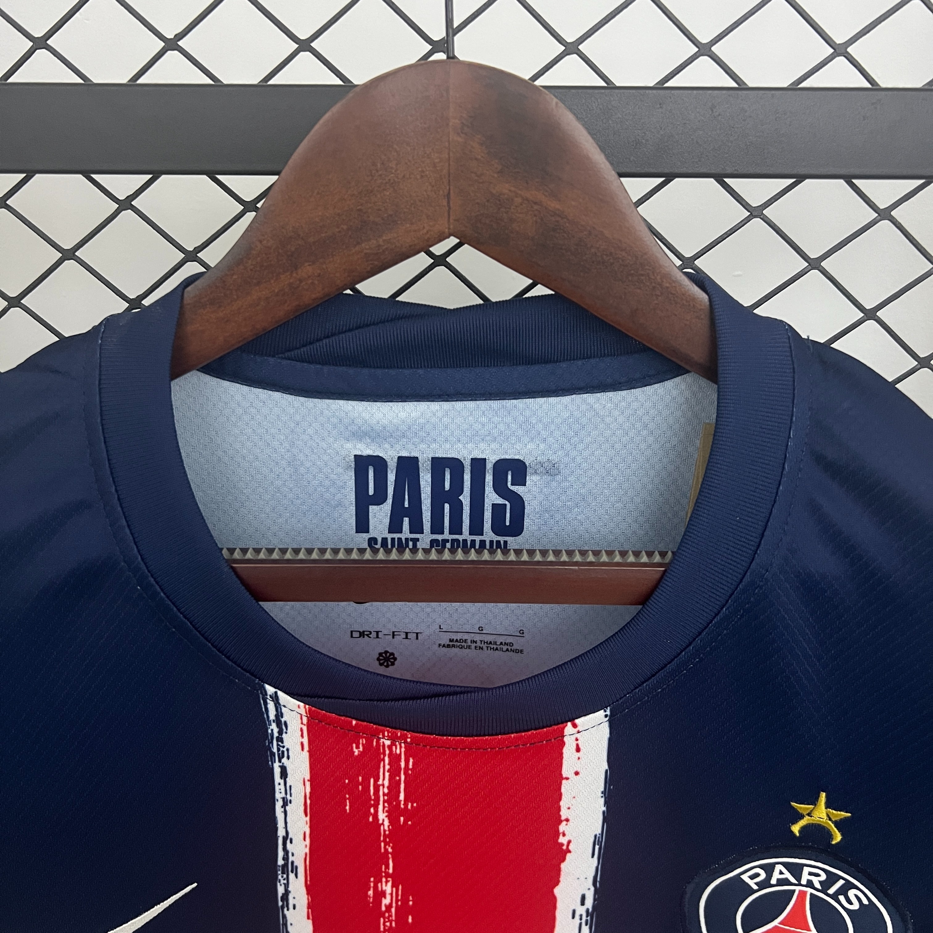 PSG Soccer Jersey Home x Champions of Europe 2025 Custom Shirt - Fan Version (With Star) - Ujersey Shop