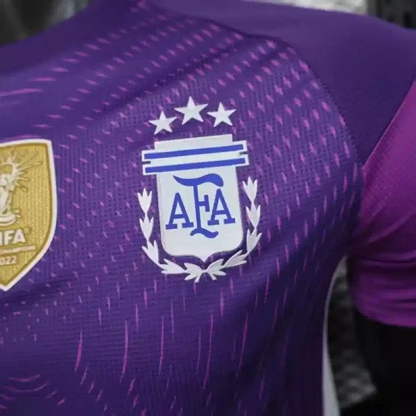 Argentina Soccer Jersey Purple Goalkeeper Shirt 2025