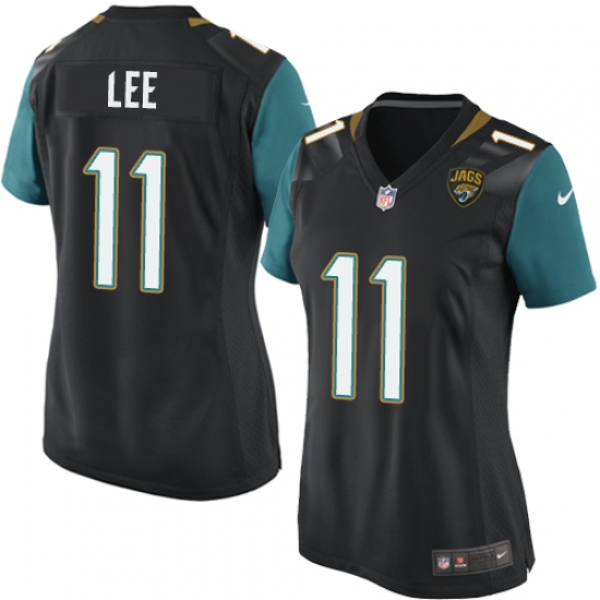 Women's Nike Jacksonville Jaguars #11 Marqise Lee Game Black Alternate NFL Jersey - Ujersey
