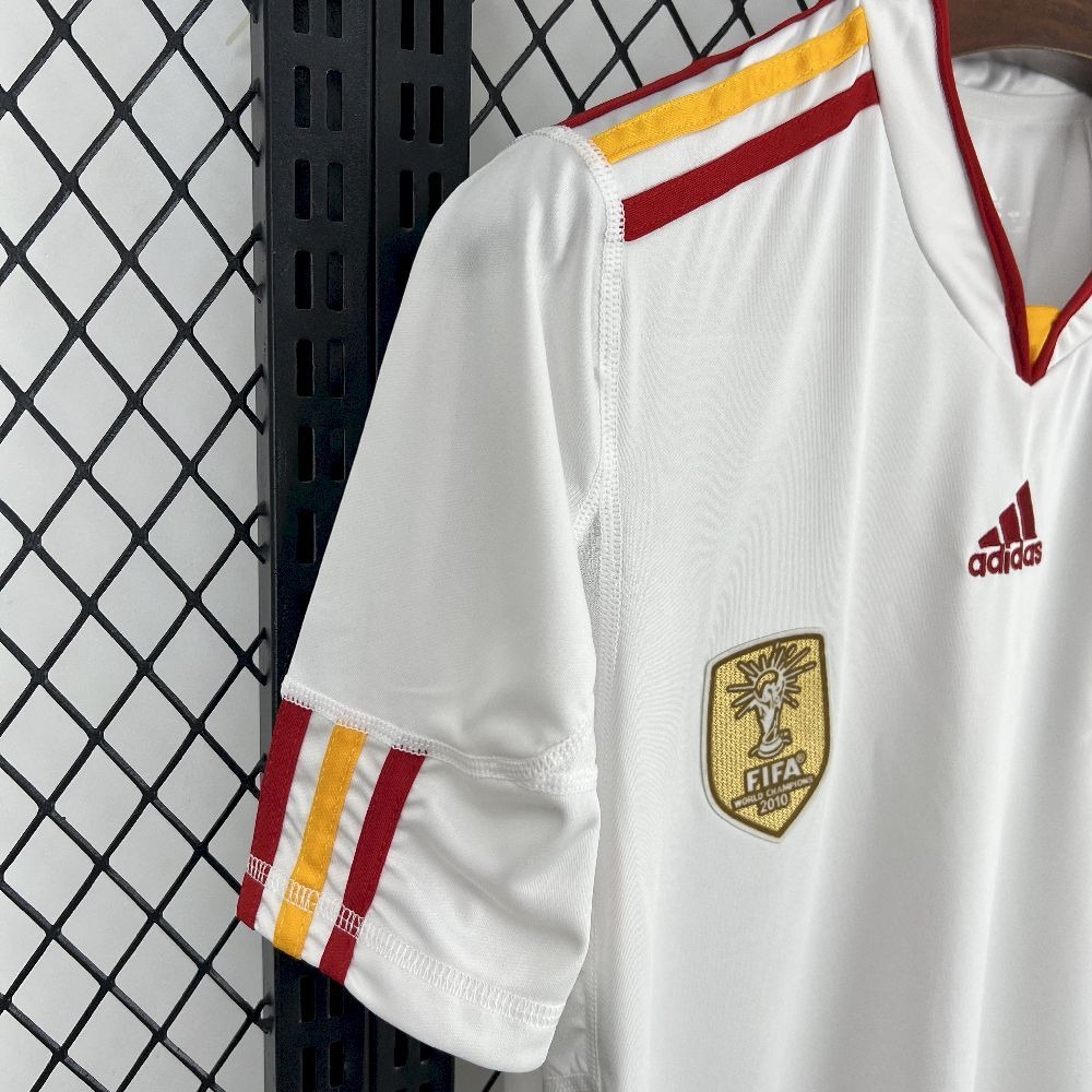 Spain Retro Soccer Jersey Away Custom Shirt 2000 - ujerseystore