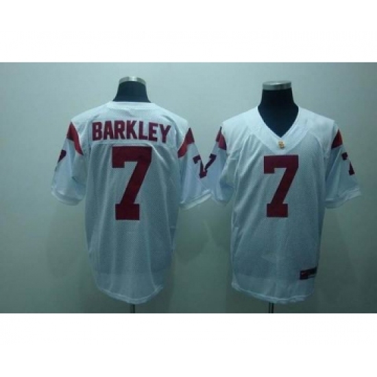 USC Trojans 7 Barkley white Jerseys - Ujersey
