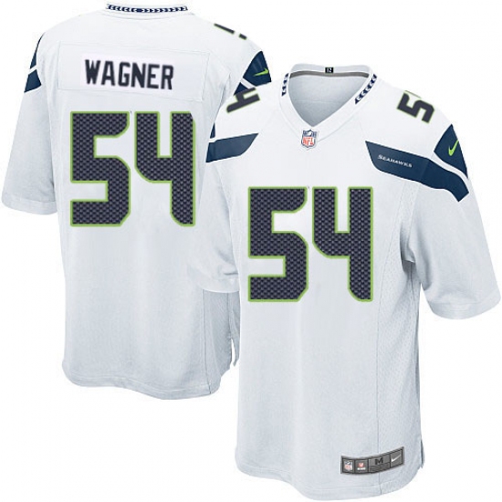 Men's Nike Seattle Seahawks #54 Bobby Wagner Game White NFL Jersey - Ujersey