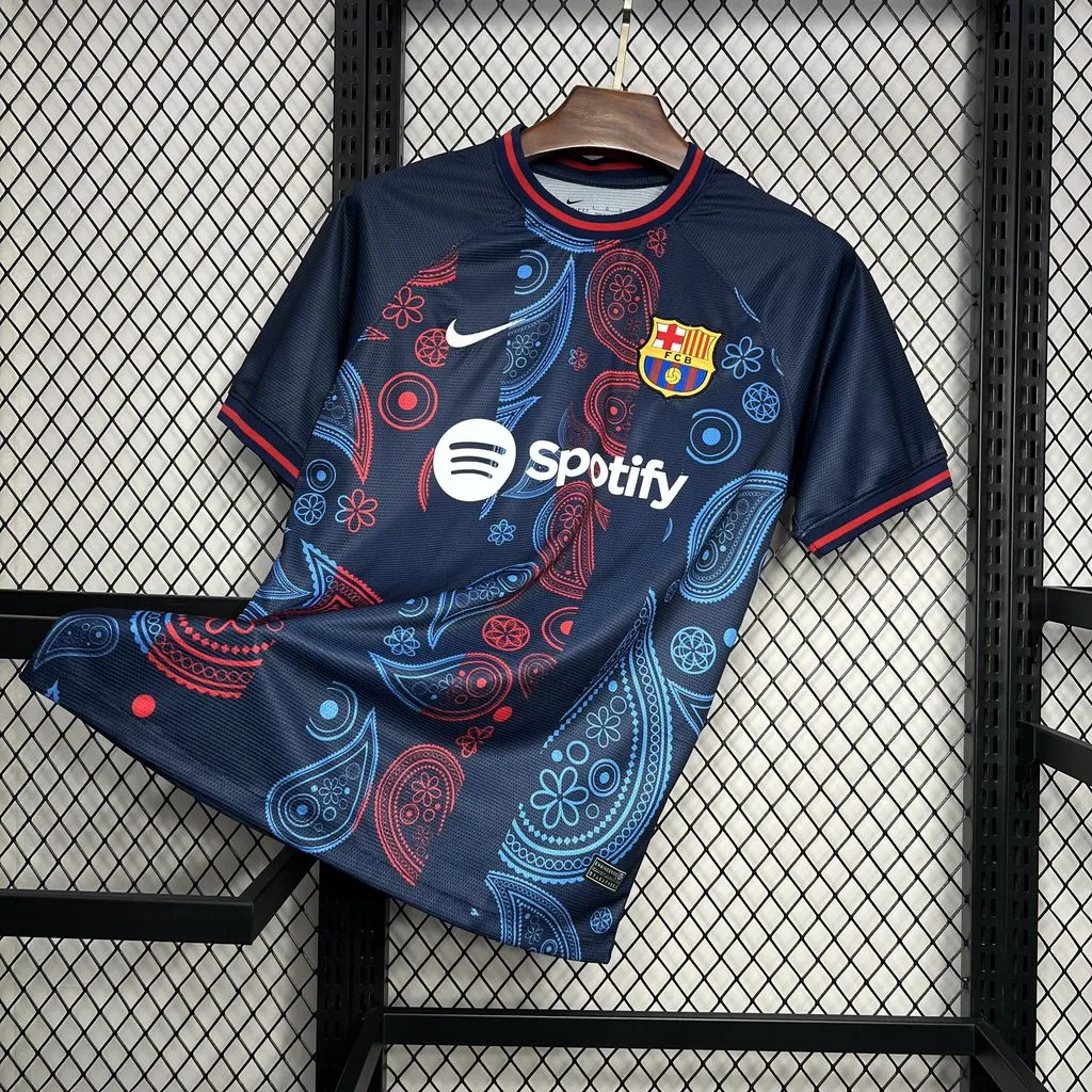 Barcelona Soccer Jersey Special Edition Custom Shirt 2024/25 - ujerseystore