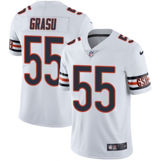 Youth Nike Chicago Bears #55 Hroniss Grasu White Vapor Untouchable Limited Player NFL Jersey - Ujersey