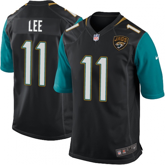 Men's Nike Jacksonville Jaguars #11 Marqise Lee Game Black Alternate NFL Jersey - Ujersey