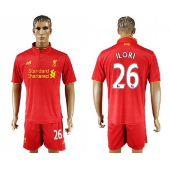 Liverpool #26 Ilori Red Home Soccer Club Jersey
