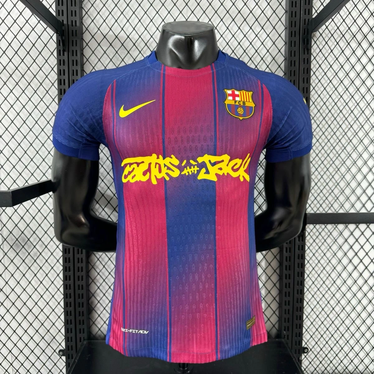 Soccer Jersey Barcelona Home x Travis Scott Shirt 2025/26 - U-jersey