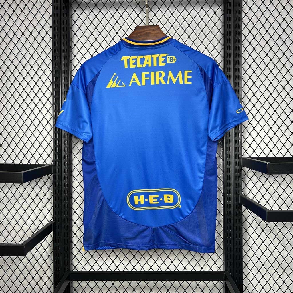 Tigres UANL Soccer Jersey Away Custom Shirt 2024/25 - Ujersey NHL