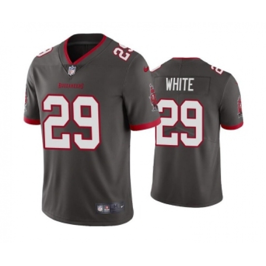 Men's Tampa Bay Buccaneers #29 Rachaad White Gray Vapor Untouchable Limited Stitched Jersey - Ujersey