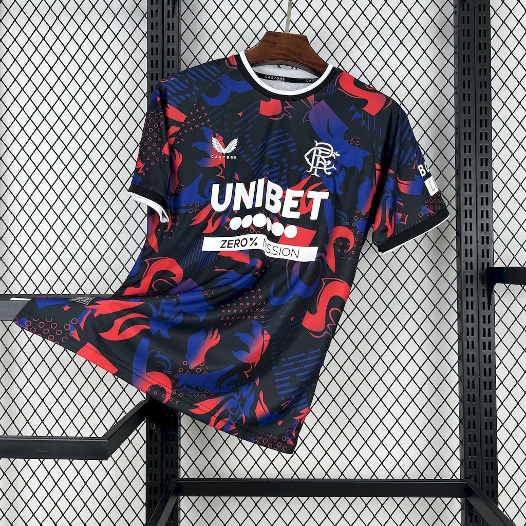 Rangers FC Soccer Jersey Third Away Custom Shirt 2024/25 - ujerseystore