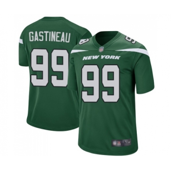 Men's New York Jets #99 Mark Gastineau Game Green Team Color Football Jersey - Ujersey
