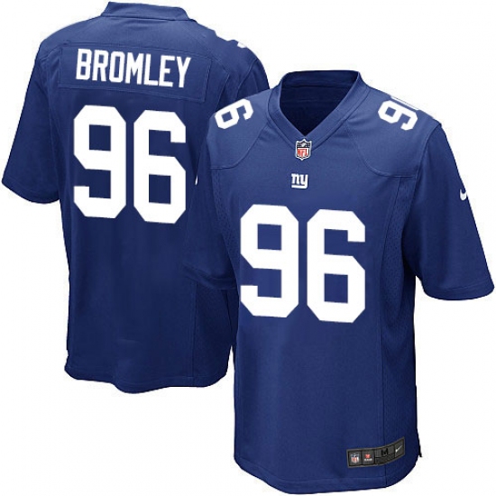 Men's Nike New York Giants #96 Jay Bromley Game Royal Blue Team Color NFL Jersey - Ujersey