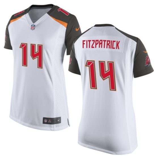 Women's Nike Tampa Bay Buccaneers #14 Ryan Fitzpatrick Game White NFL Jersey