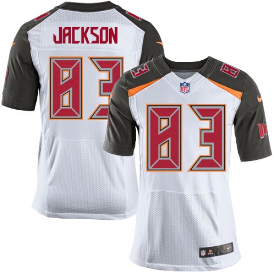 Men's Nike Tampa Bay Buccaneers #83 Vincent Jackson Elite White NFL Jersey - Ujersey