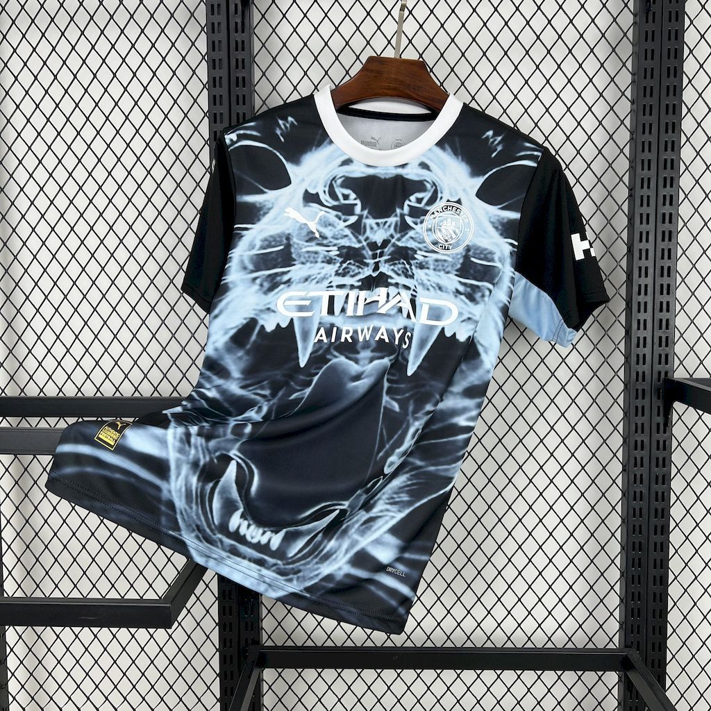 Manchester City Tiger Special Edition Football Jersey Shirt 2025/26 - U-jersey