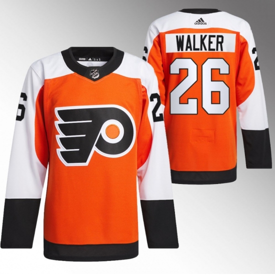 Men's Philadelphia Flyers #26 Sean Walker 2023-24 Orange Stitched Jersey - Ujersey