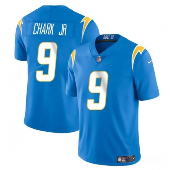 Men's Los Angeles Chargers #9 DJ Chark Jr Blue 2024 Vapor Limited Football Stitched Jersey - Ujersey