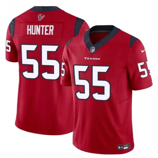 Men's Houston Texans #55 Danielle Hunter Red 2024 F.U.S.E Vapor Untouchable Limited Football Stitched Jersey - Ujersey