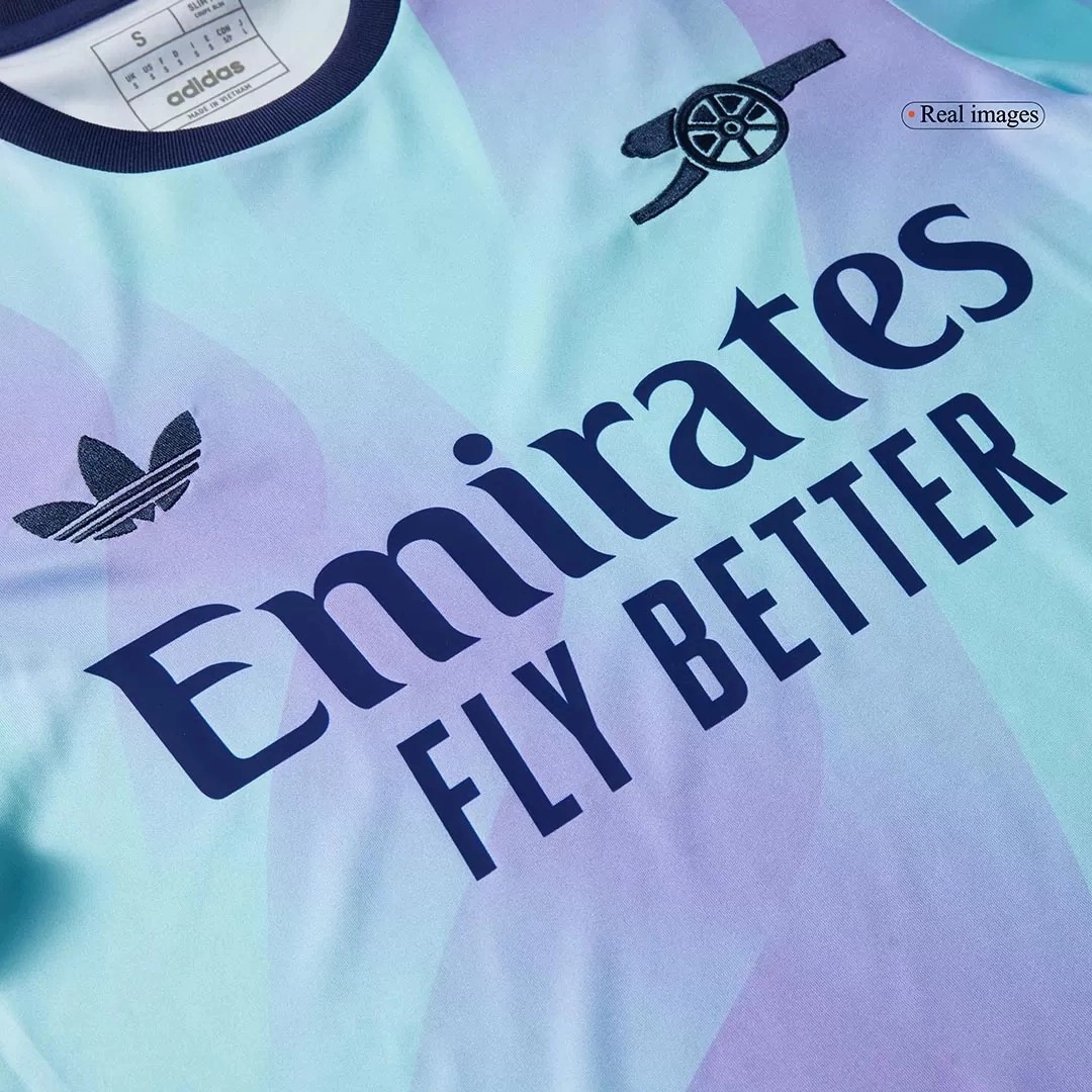 Arsenal Soccer Jersey Third Away Custom Shirt 2024/25 - ujerseystore